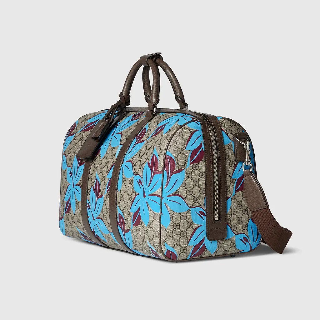 Gg Printed Duffle Bag