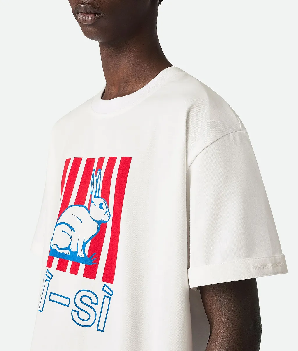 Cotton Printed Jersey T-Shirt