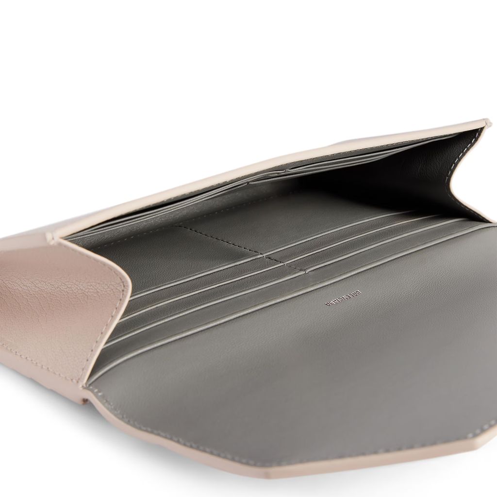 Envelope Long Wallet With Card Holder