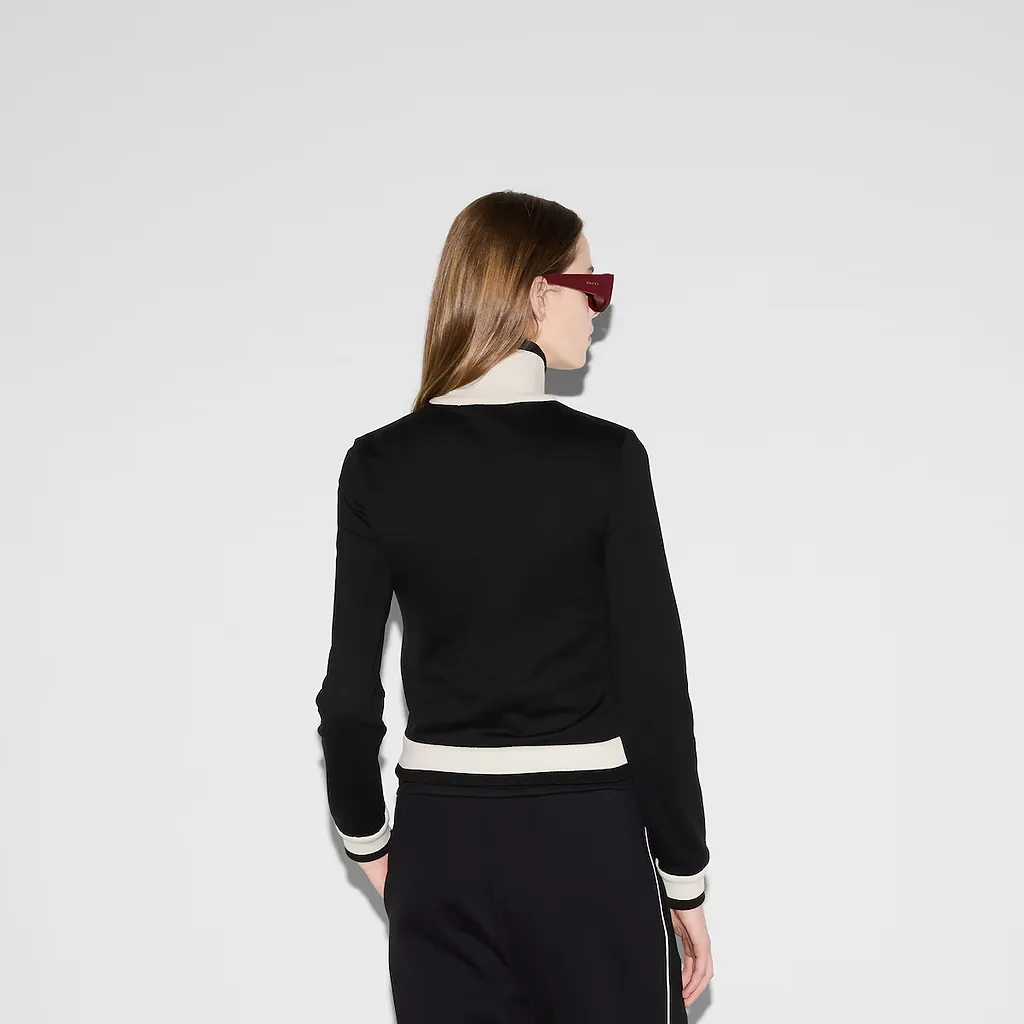 Cotton Fleece Zip Jacket