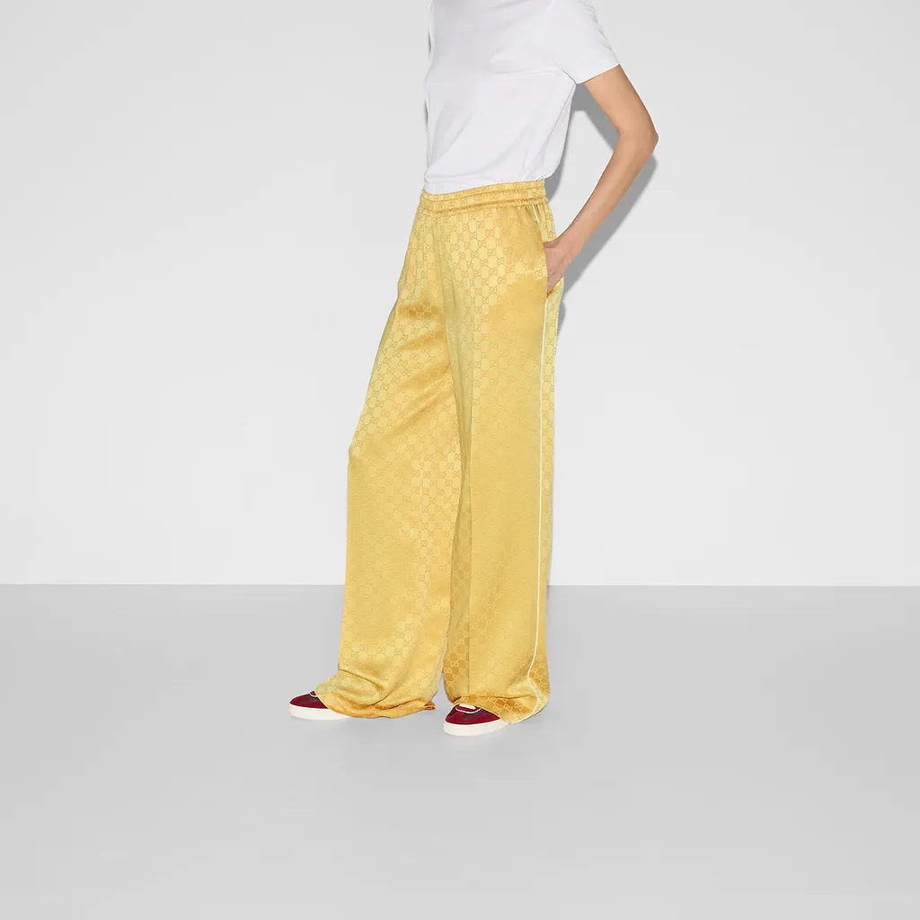 Relaxed Fit Gg Jacquard Trousers