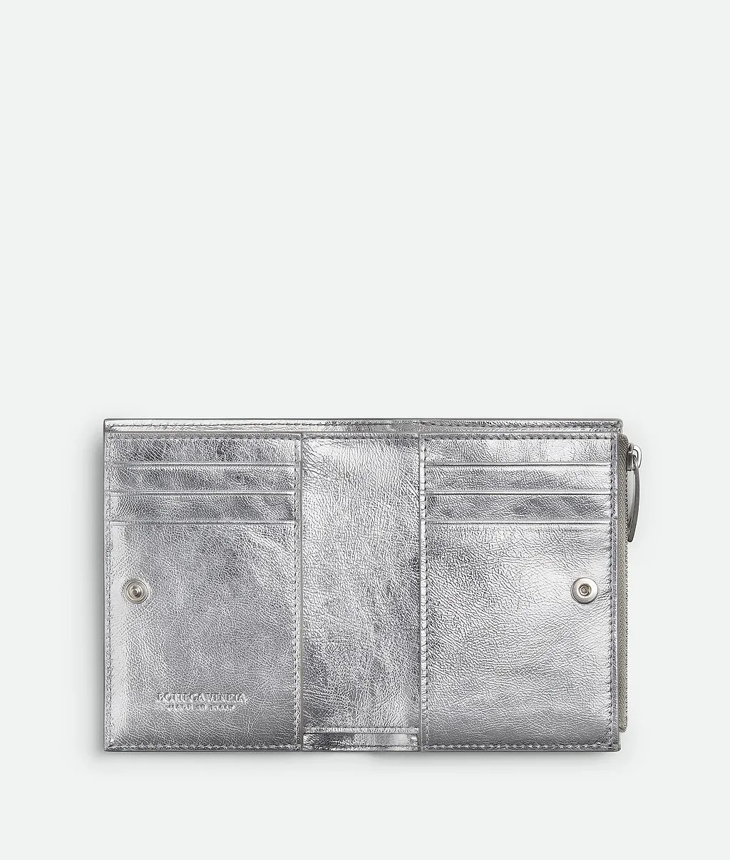 Intrecciato Small Bi-Fold Wallet