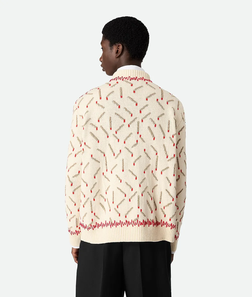 Cotton Jacquard Matches Jumper