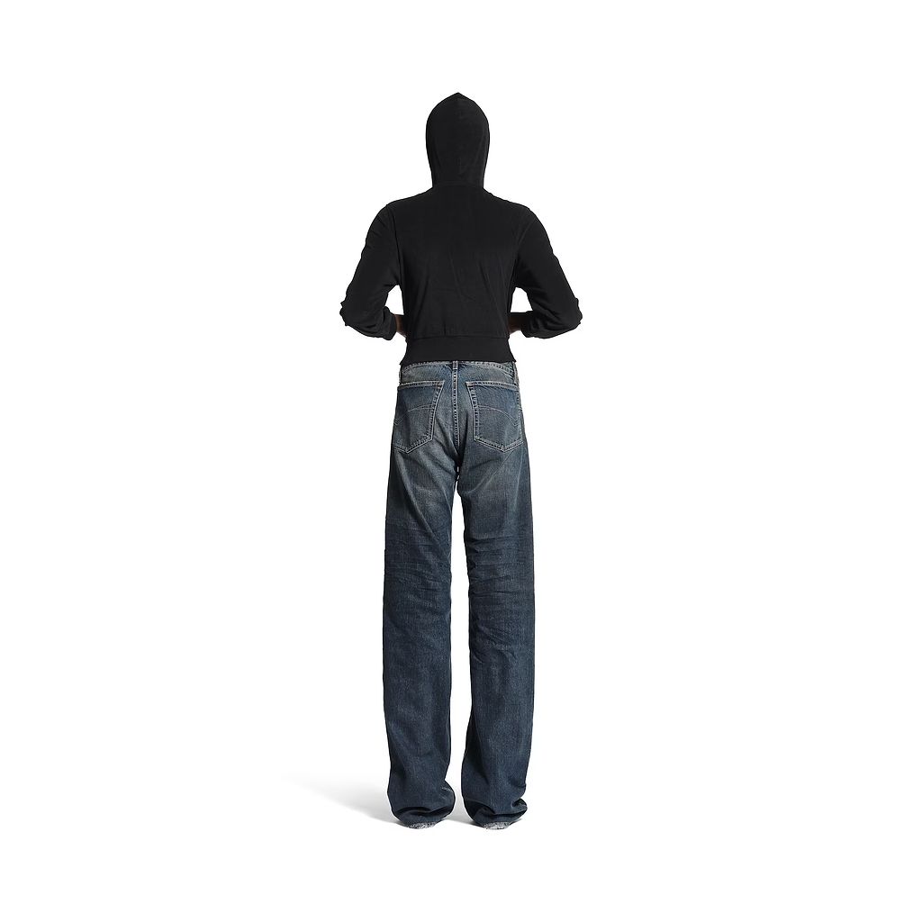 Fitted Low-Waist Pants