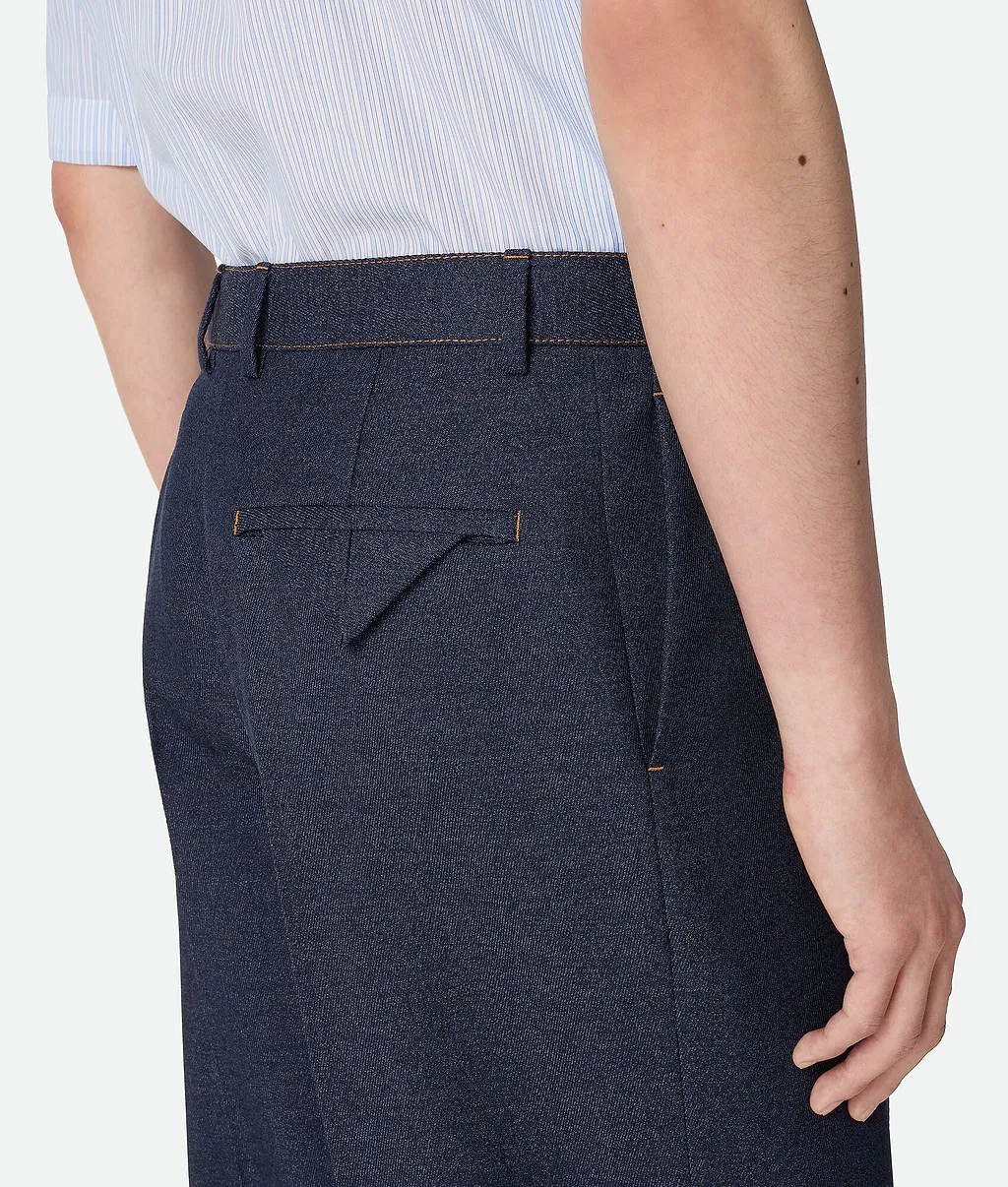 Melange Wool Drill Pants