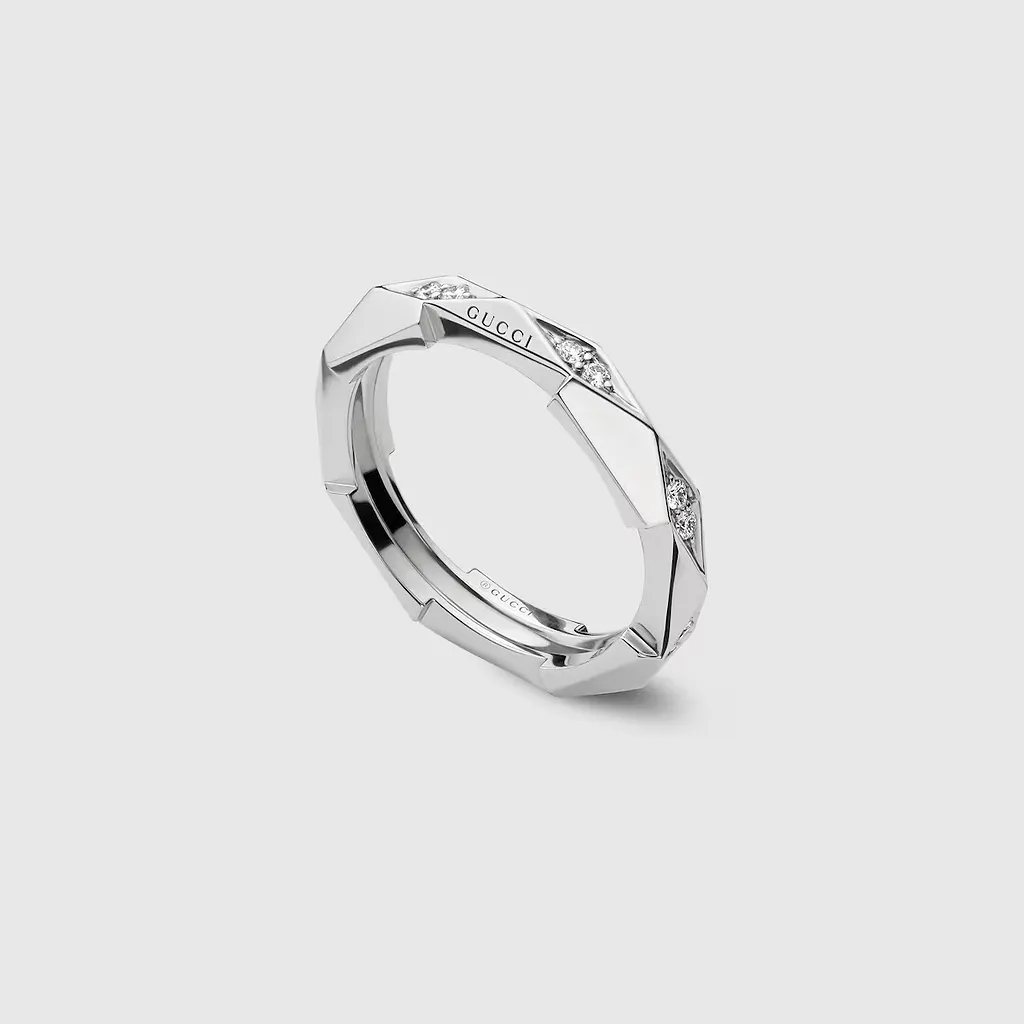 Gucci Link To Love Diamond 18K Ring