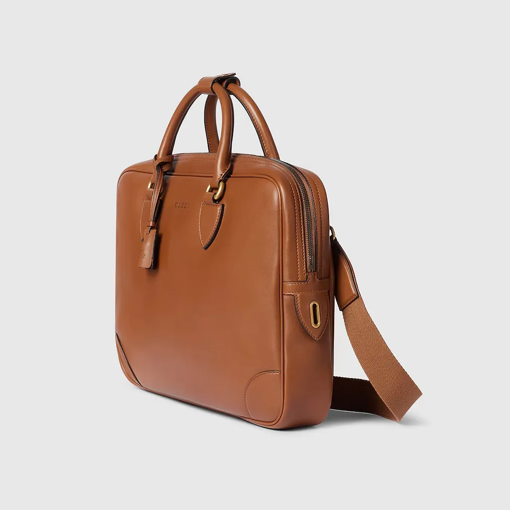 Gg Emblem Medium Briefcase