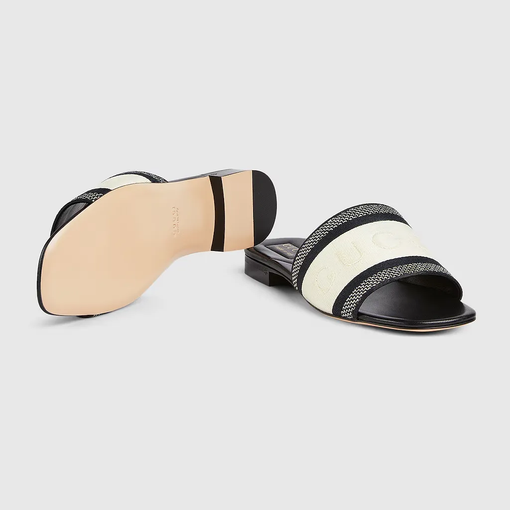 Slide Sandal With Web