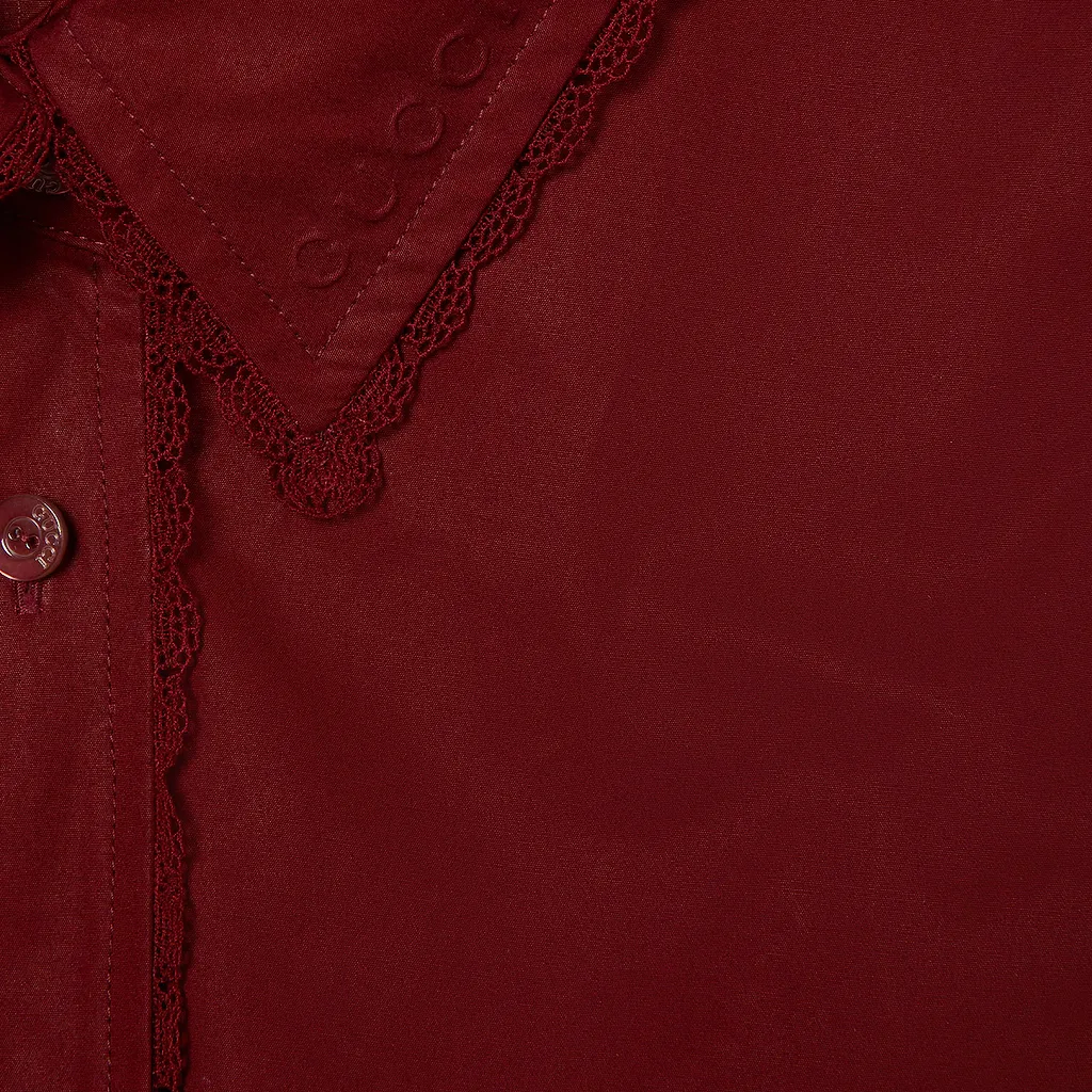 Cotton Poplin Shirt With Tie