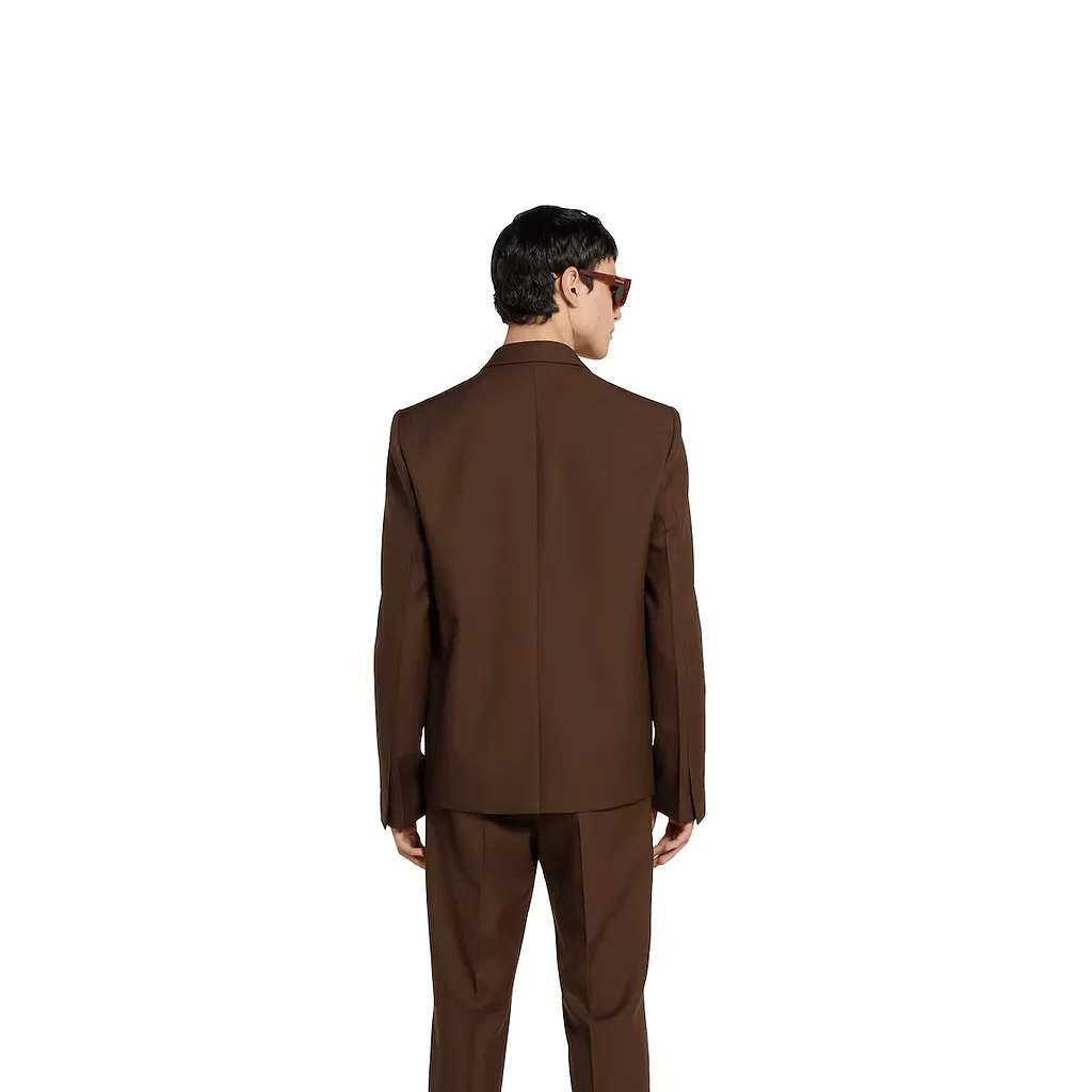 Embossed Wool Jacket