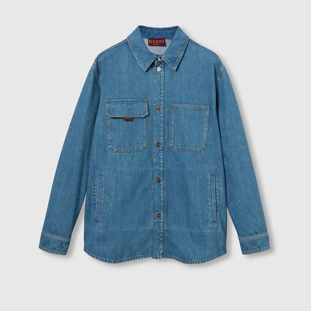 Relaxed Fit Denim Shirt