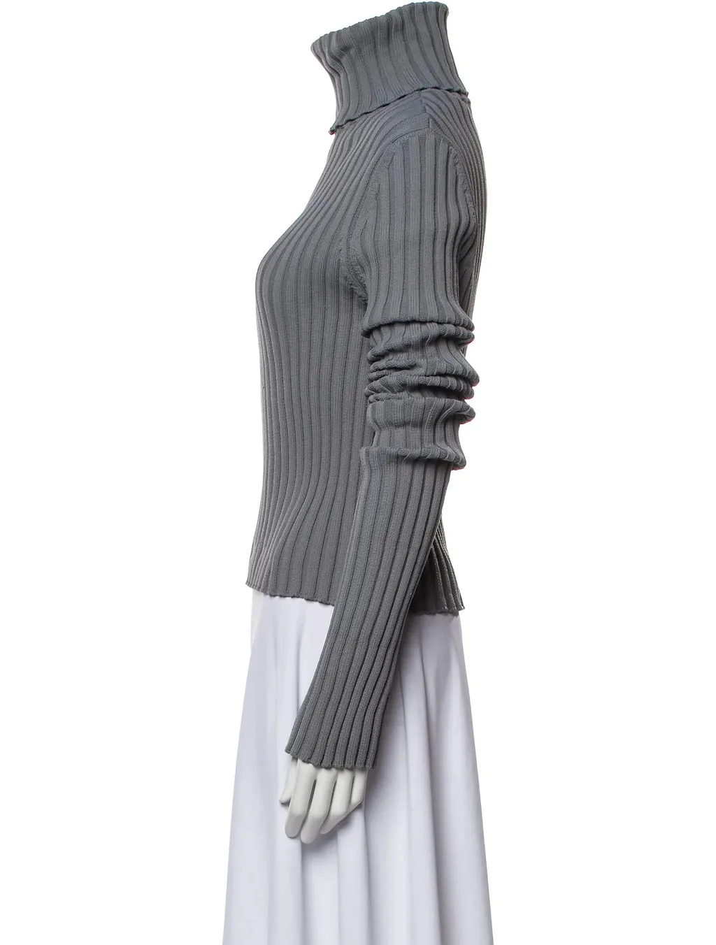 Ribbed Knit Turtleneck