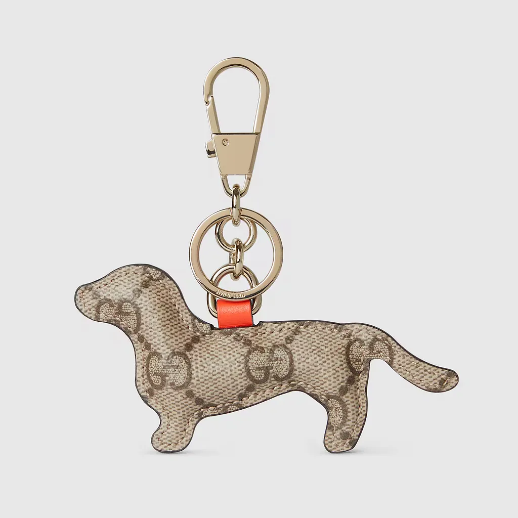 Dog-Shaped Bag Charm