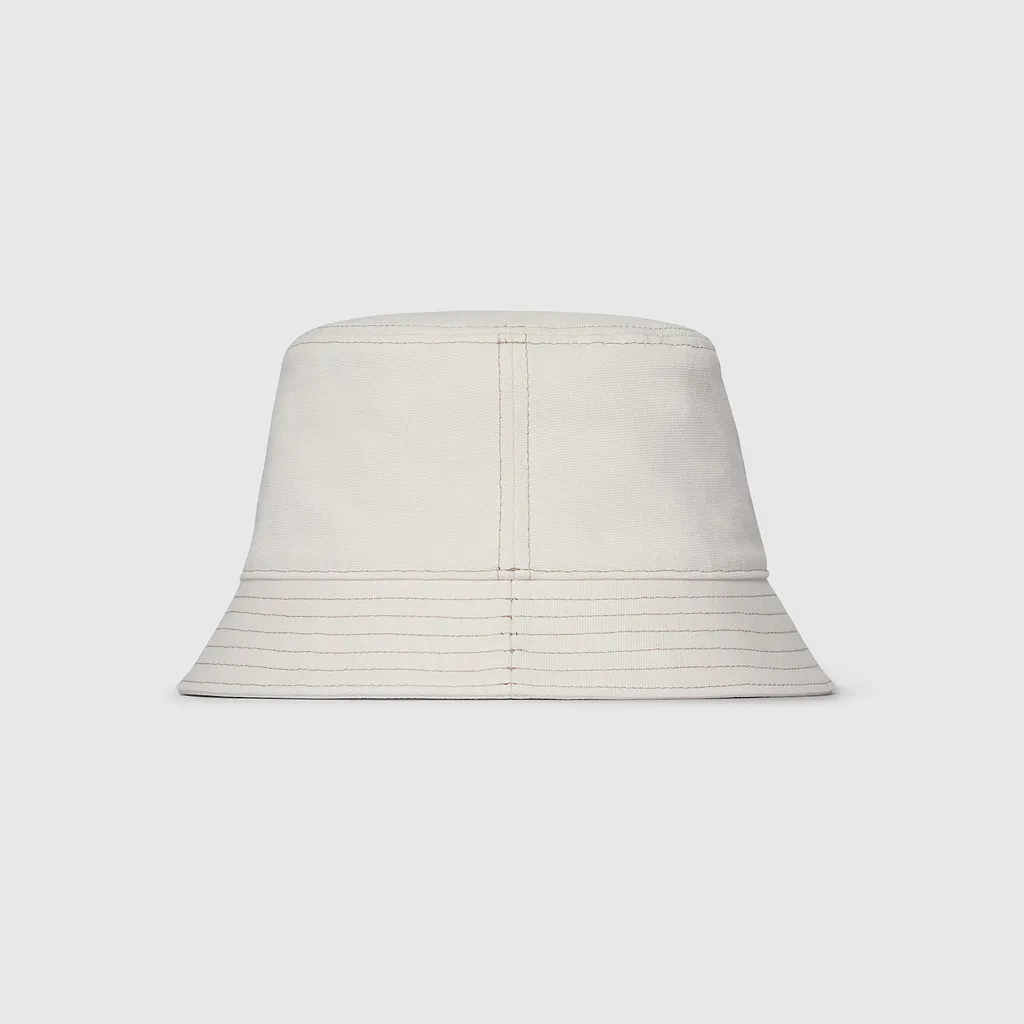 Printed Cotton Canvas Bucket Hat