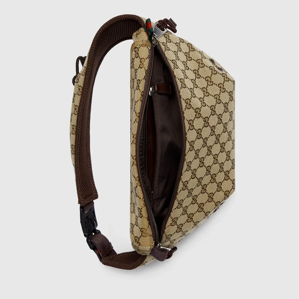 Gg Canvas Large Belt Bag