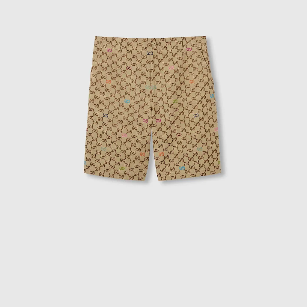 Gg Canvas Shorts