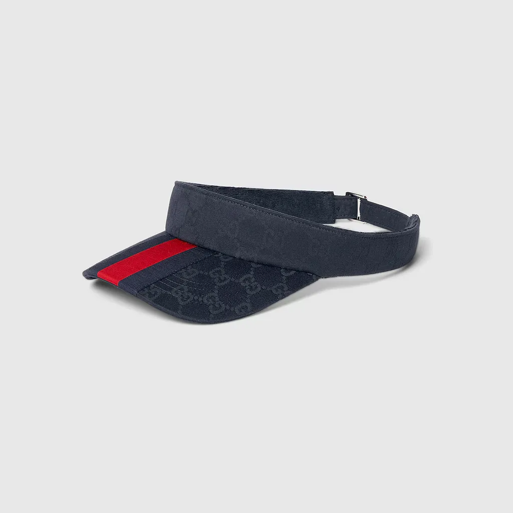Gg Canvas Visor With Web