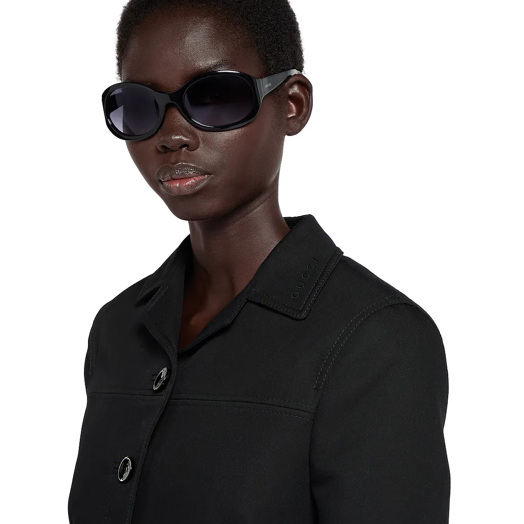 Cotton Gabardine 3/4 Sleeve Jacket