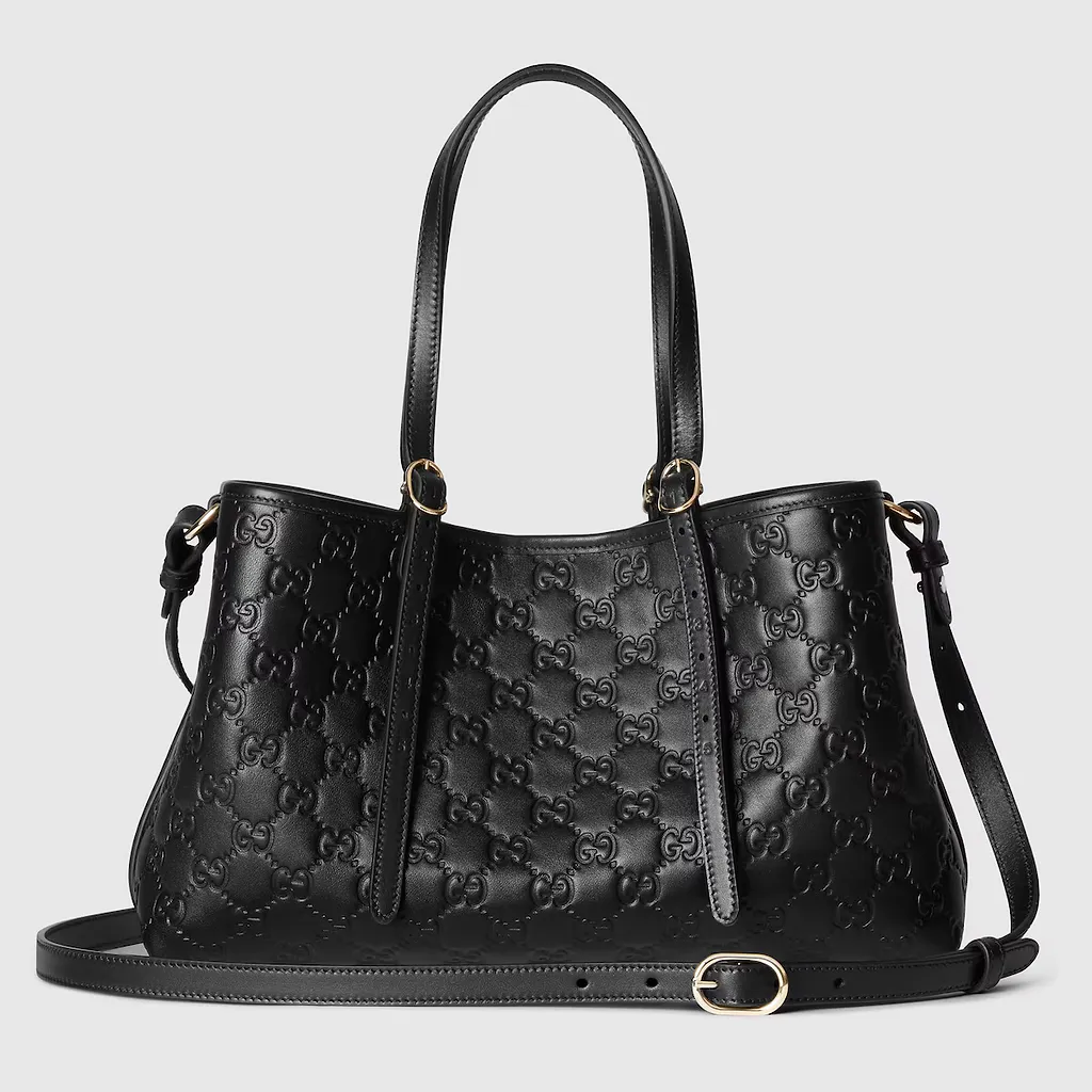 Gg Emblem Medium Tote Bag