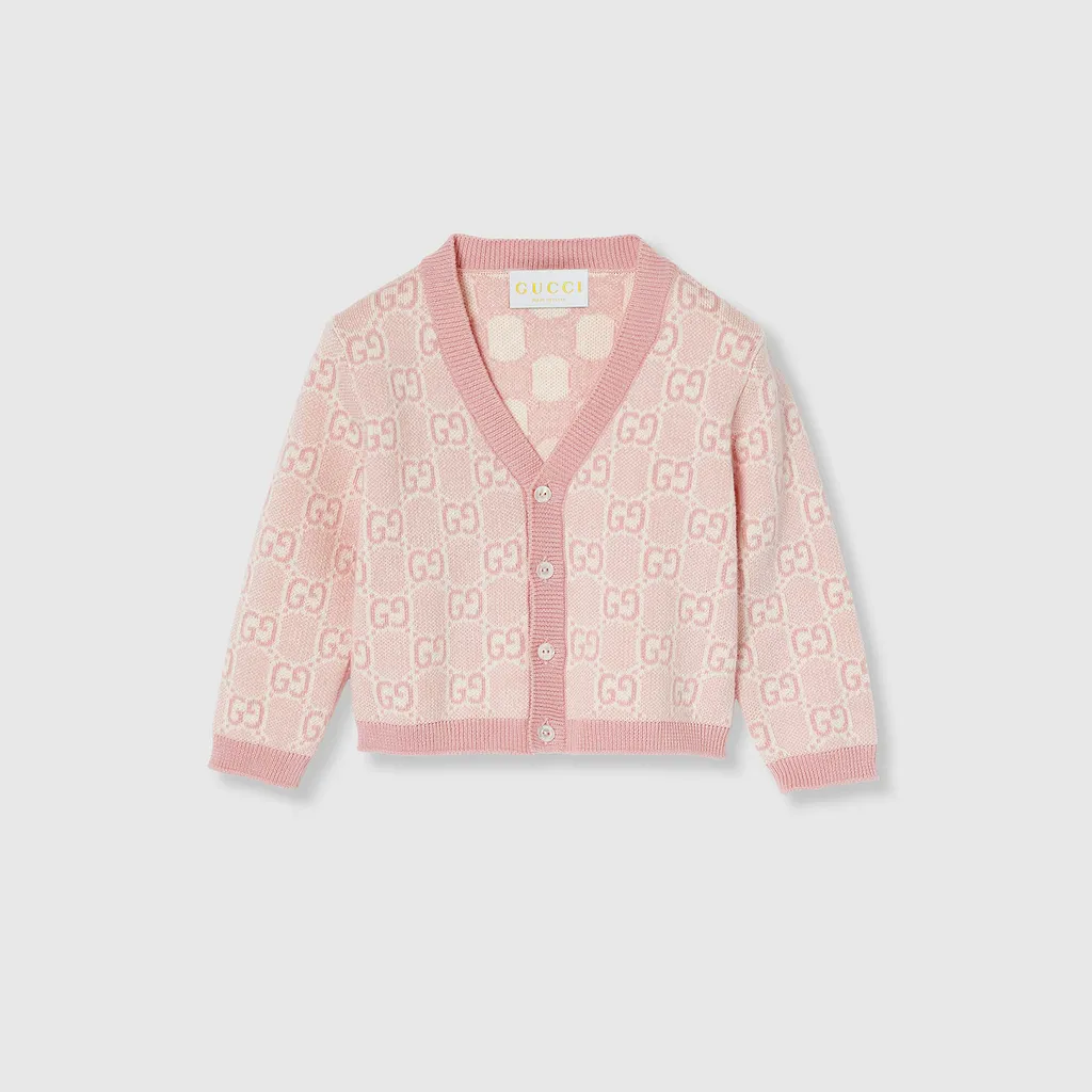 Baby Gg Cotton Cardigan