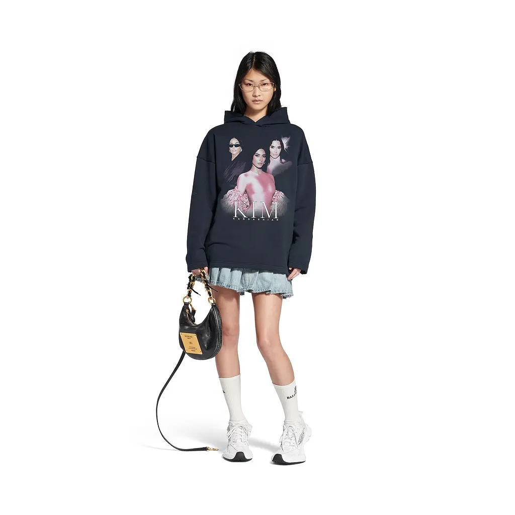 Kim K No Rib Hoodie