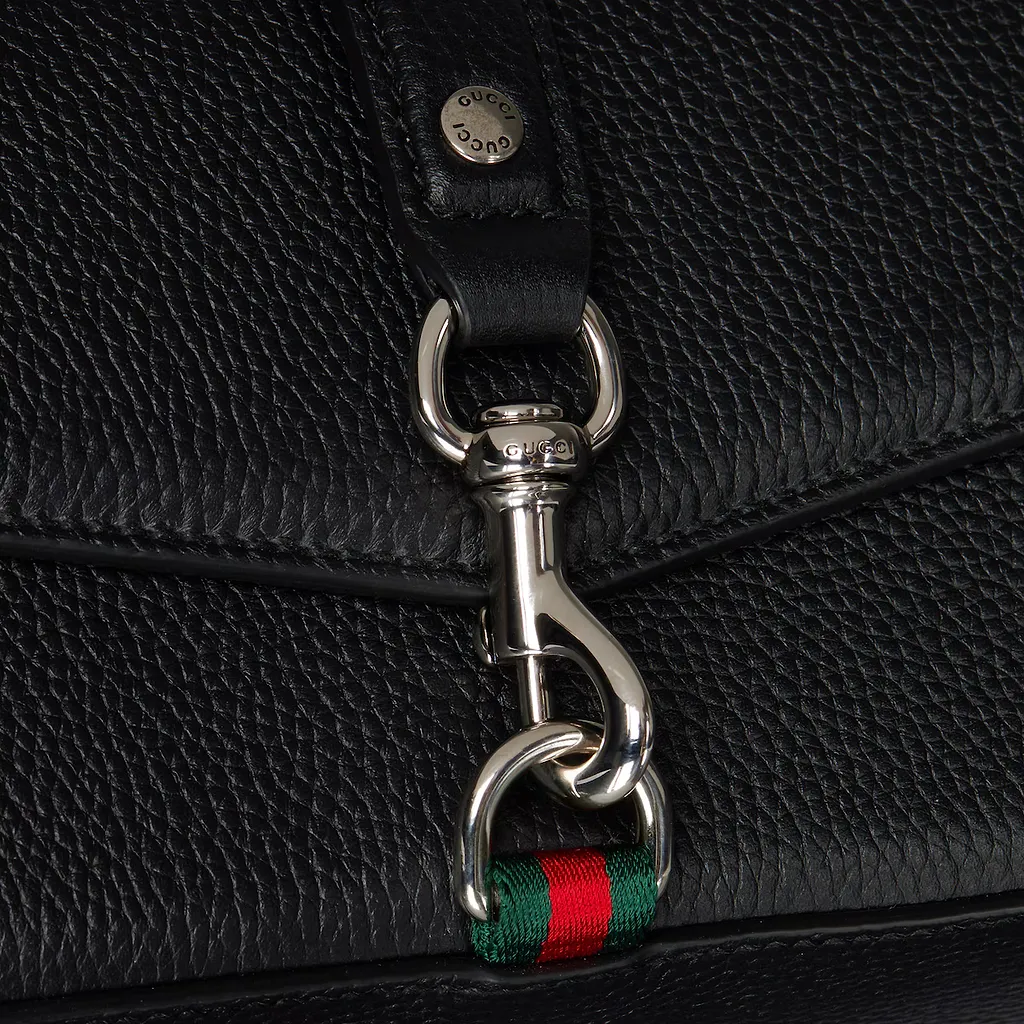 Small Crossbody Bag With Hook Closure
