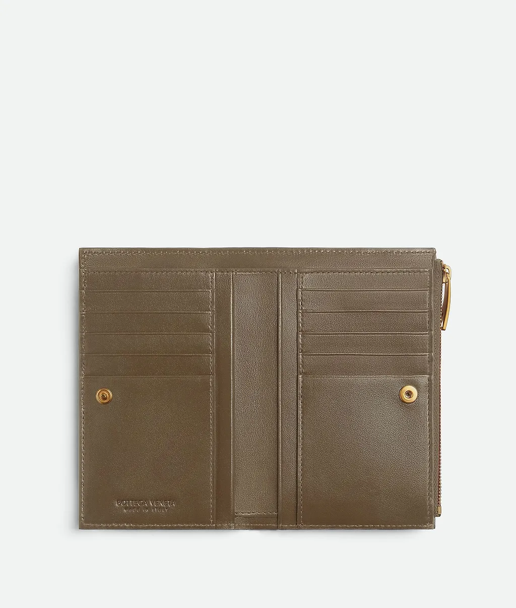Intrecciato Medium Bi-Fold Wallet
