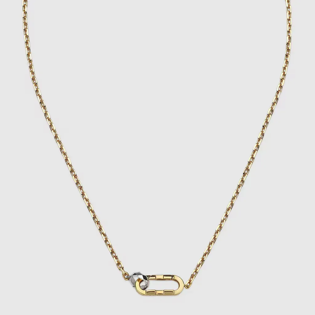 Gucci Link To Love 18K Chain Necklace