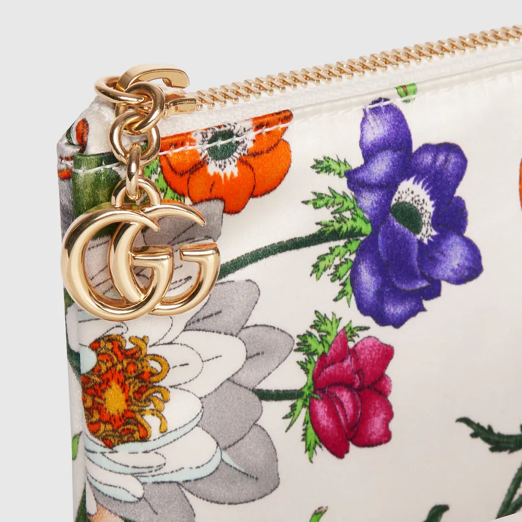 Gg Marmont Printed Pouch