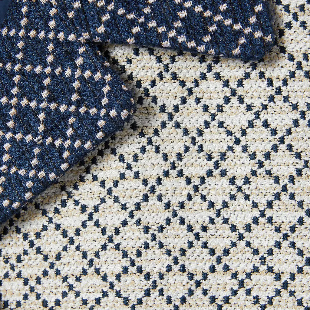Diamond Cotton Bouclé Jacket