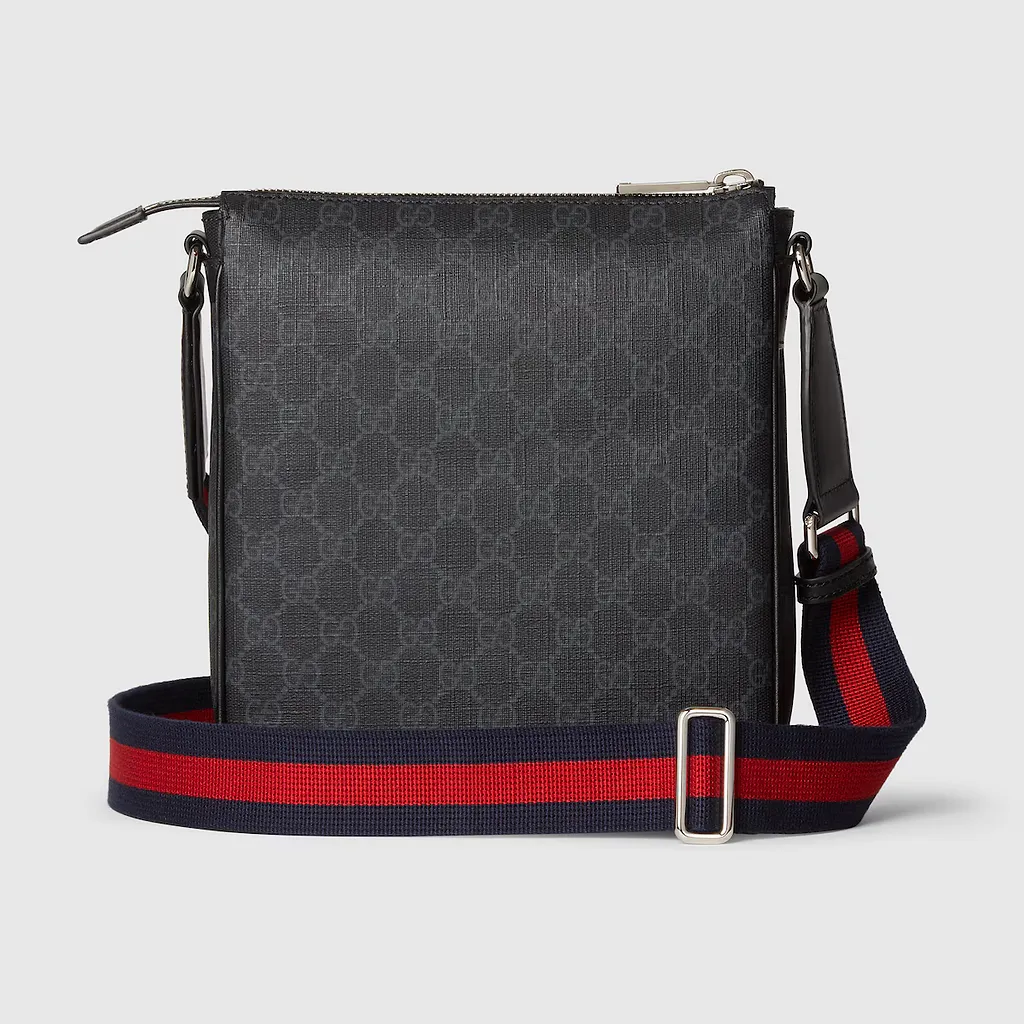 Gg Black Small Messenger Bag