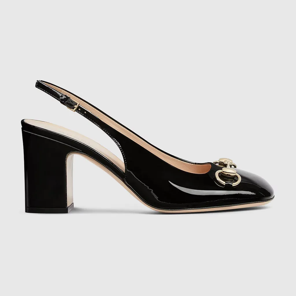 Horsebit Slingback