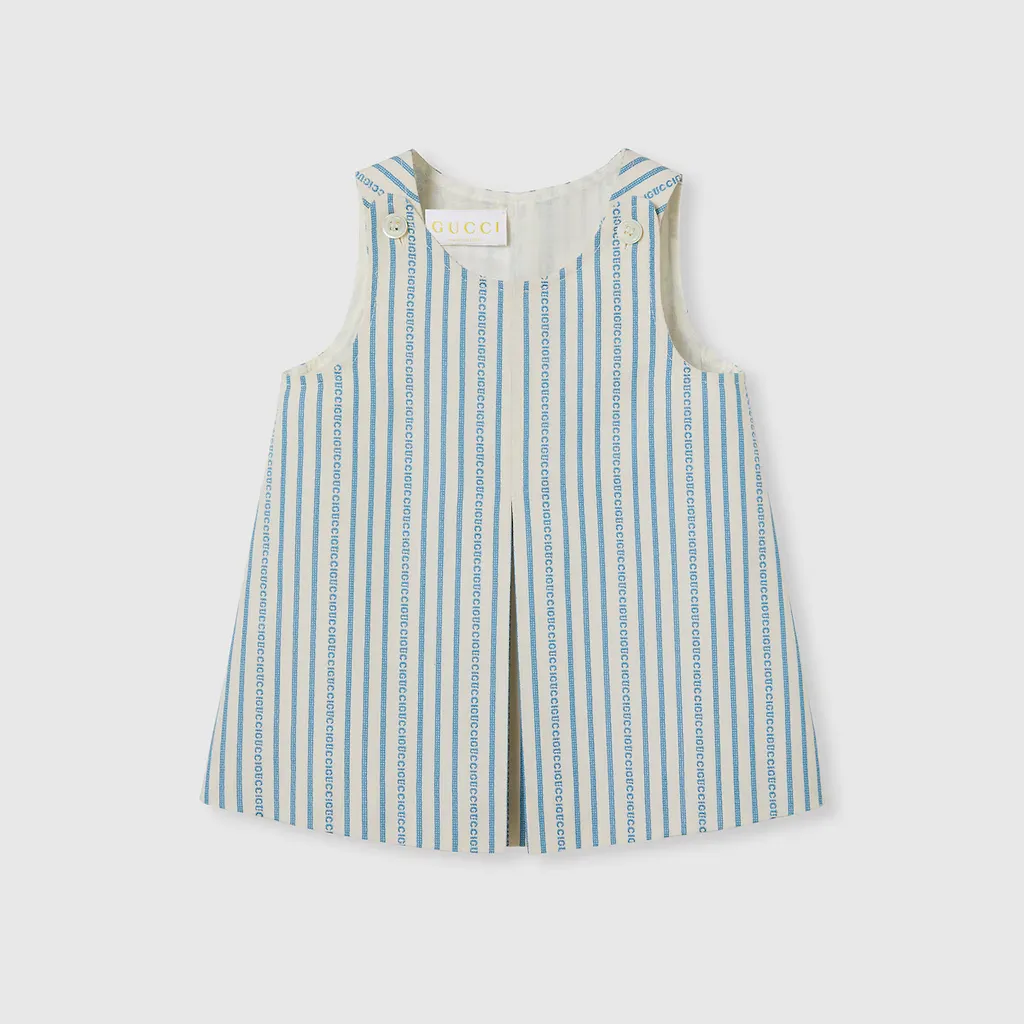 Baby Striped Cotton Dress