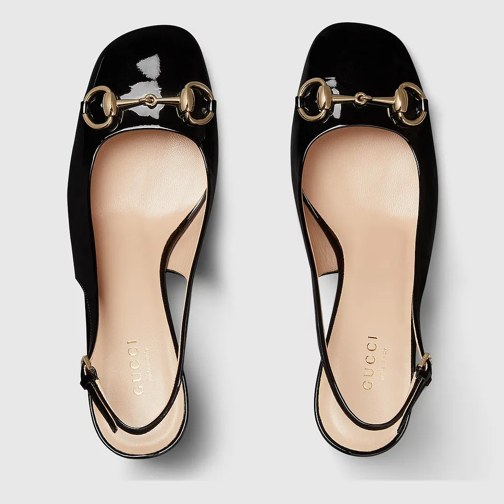 Horsebit Slingback