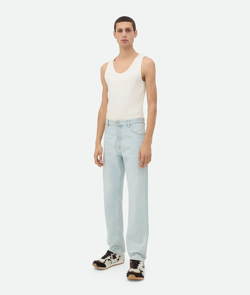 Extra Bleached Straight Jeans