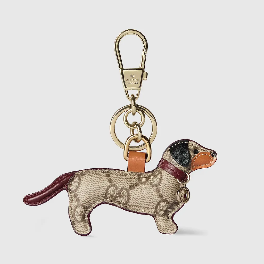 Dog-Shaped Bag Charm