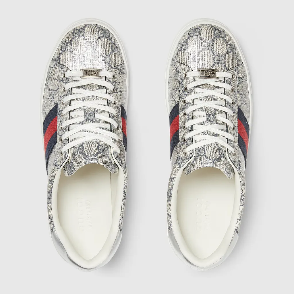 Gucci Ace Trainer With Web