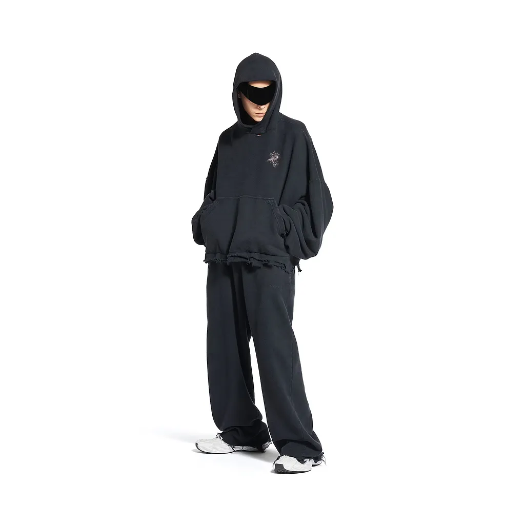 Nail Polish Cropped Sweatpants