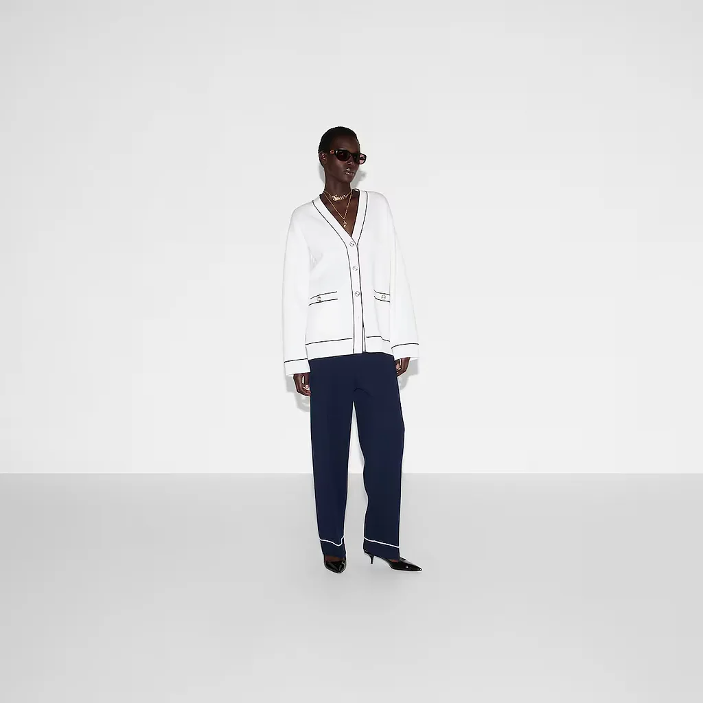 Fine Wool Cardigan