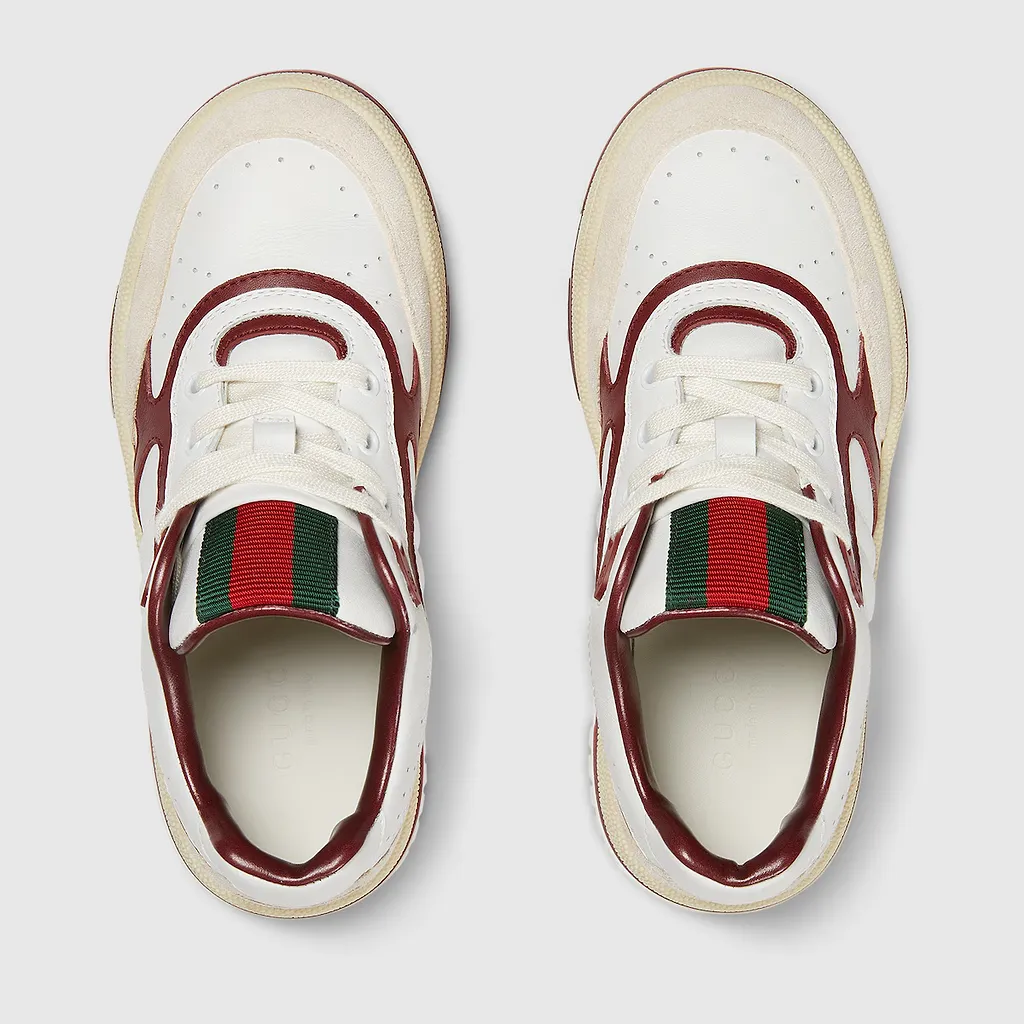 Children's Gucci Re-Web Trainer