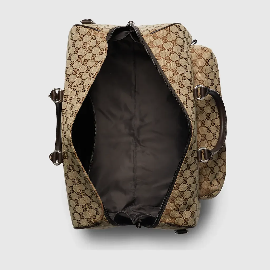 Gg Canvas Medium Duffle Bag