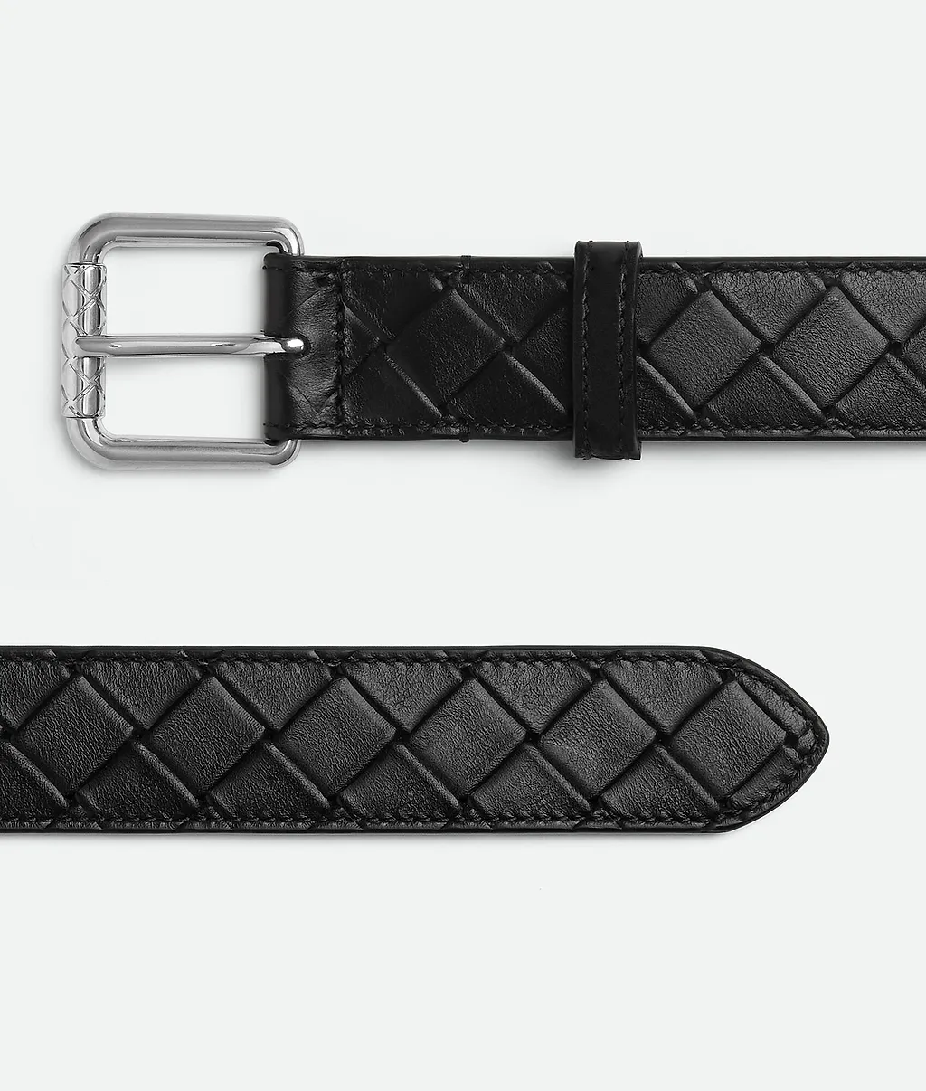 Intrecciato Stamp Belt