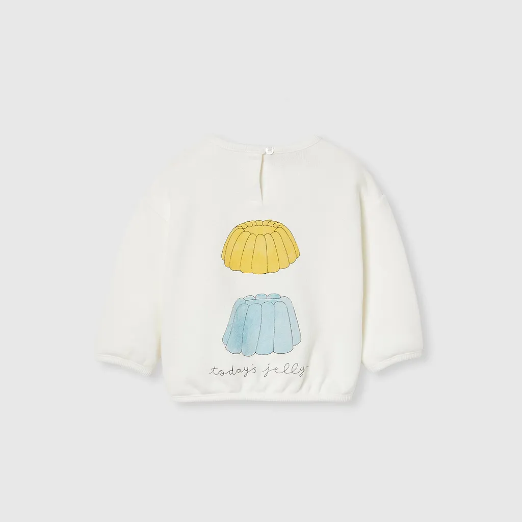 Baby Printed Cotton Sweatshirt