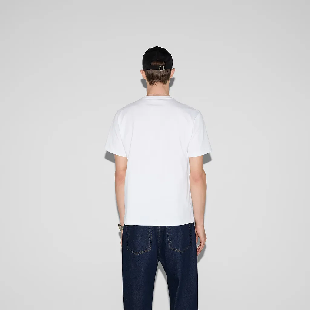 Embroidered Cotton Jersey T-Shirt