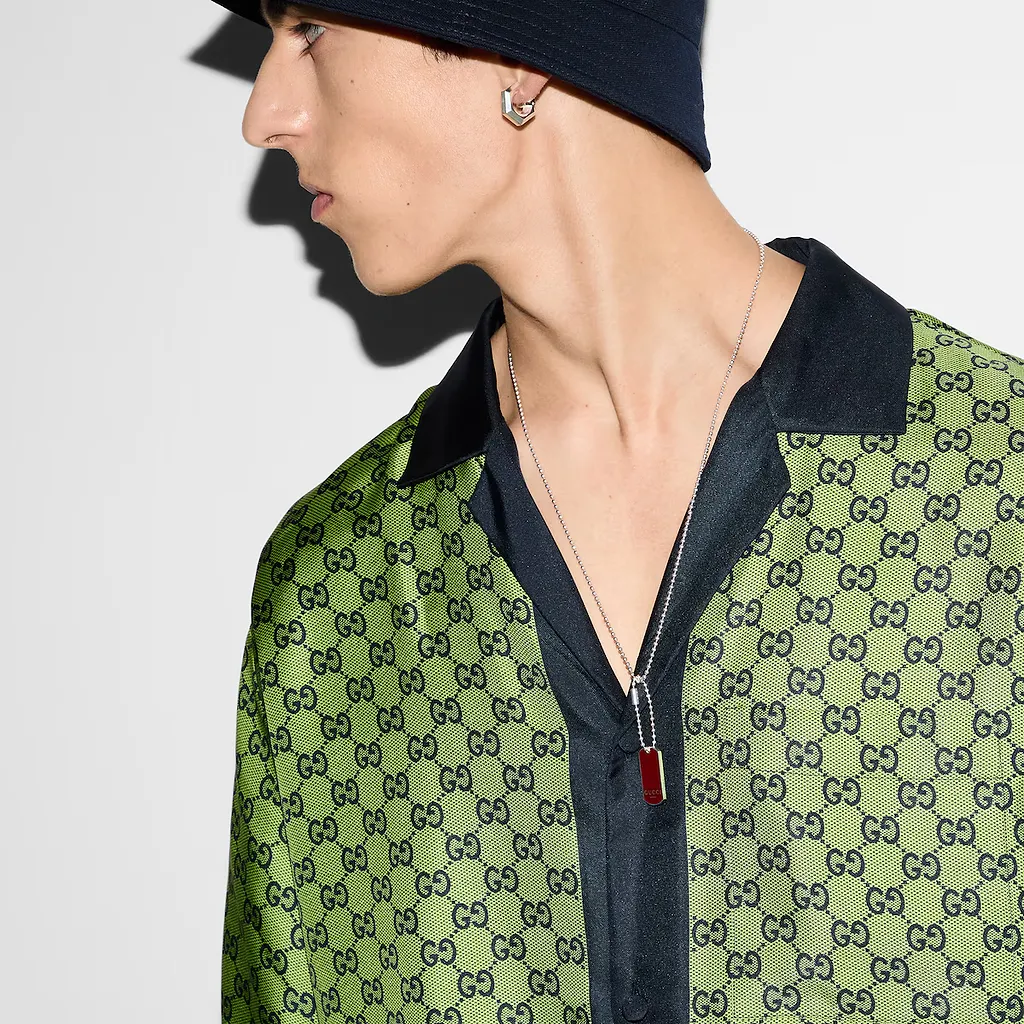 Printed Silk Shirt
