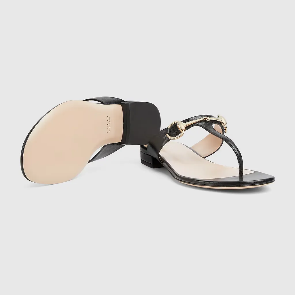 Thong Sandal With Horsebit