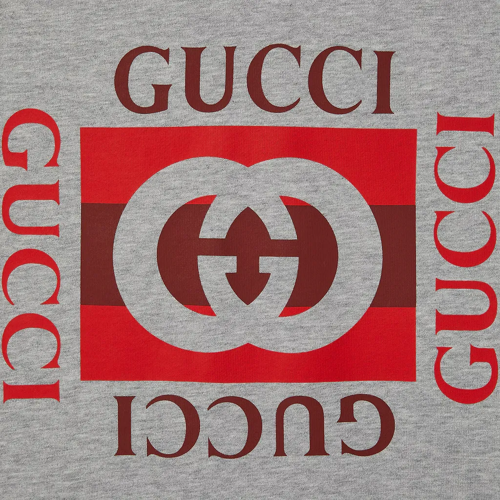 Printed Cotton Jersey Sweatshirt