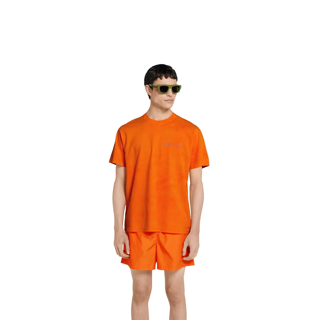 Printed Cotton Jersey T-Shirt