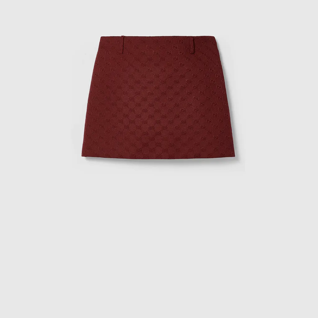 Original Gg Canvas Mini Skirt