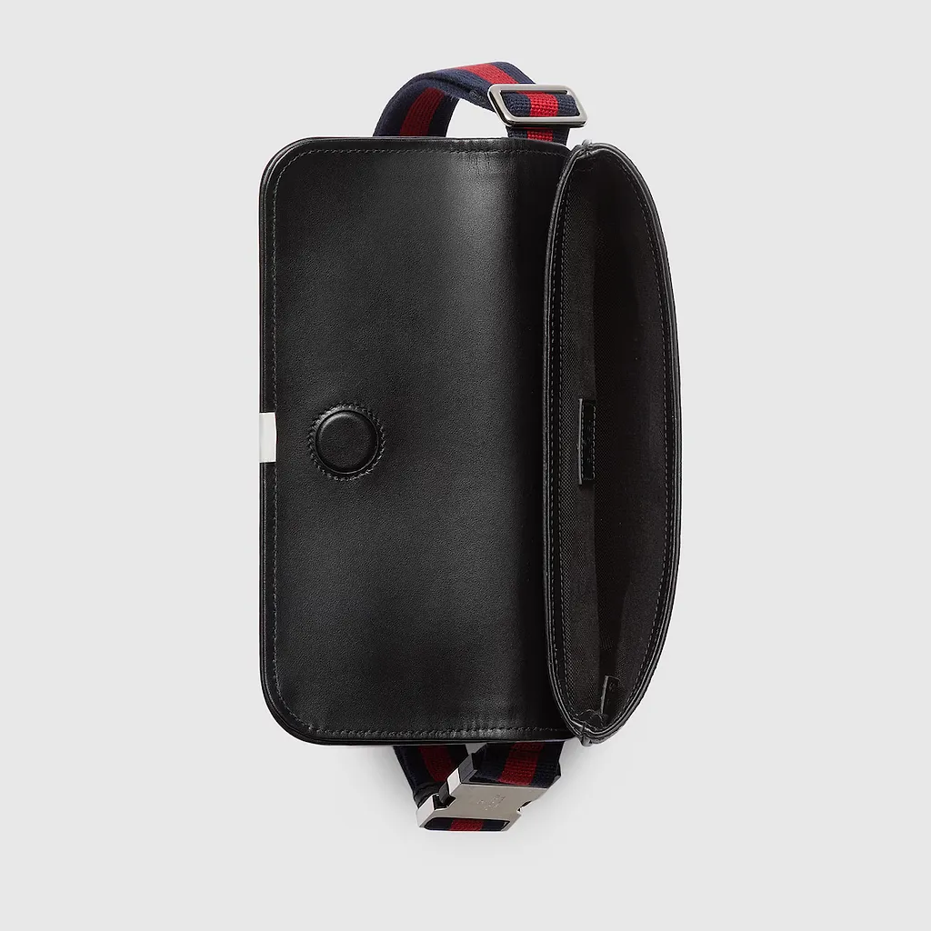 Gg Black Small Belt Bag